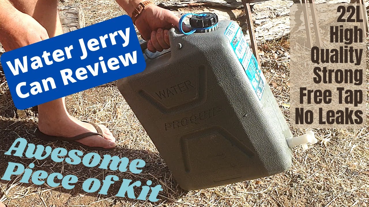 Water jerry can review Proquip 22L container, what's so good about it
