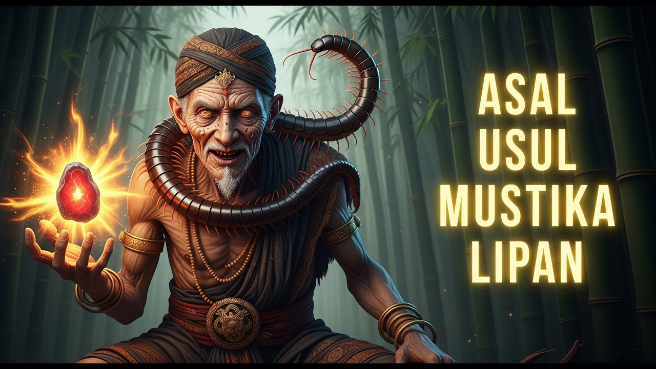 TERKUAK!! ASAL USUL MUSTIKA LIPAN JIMAT YANG SANGAT SAKTI