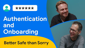 Authentication and onboarding