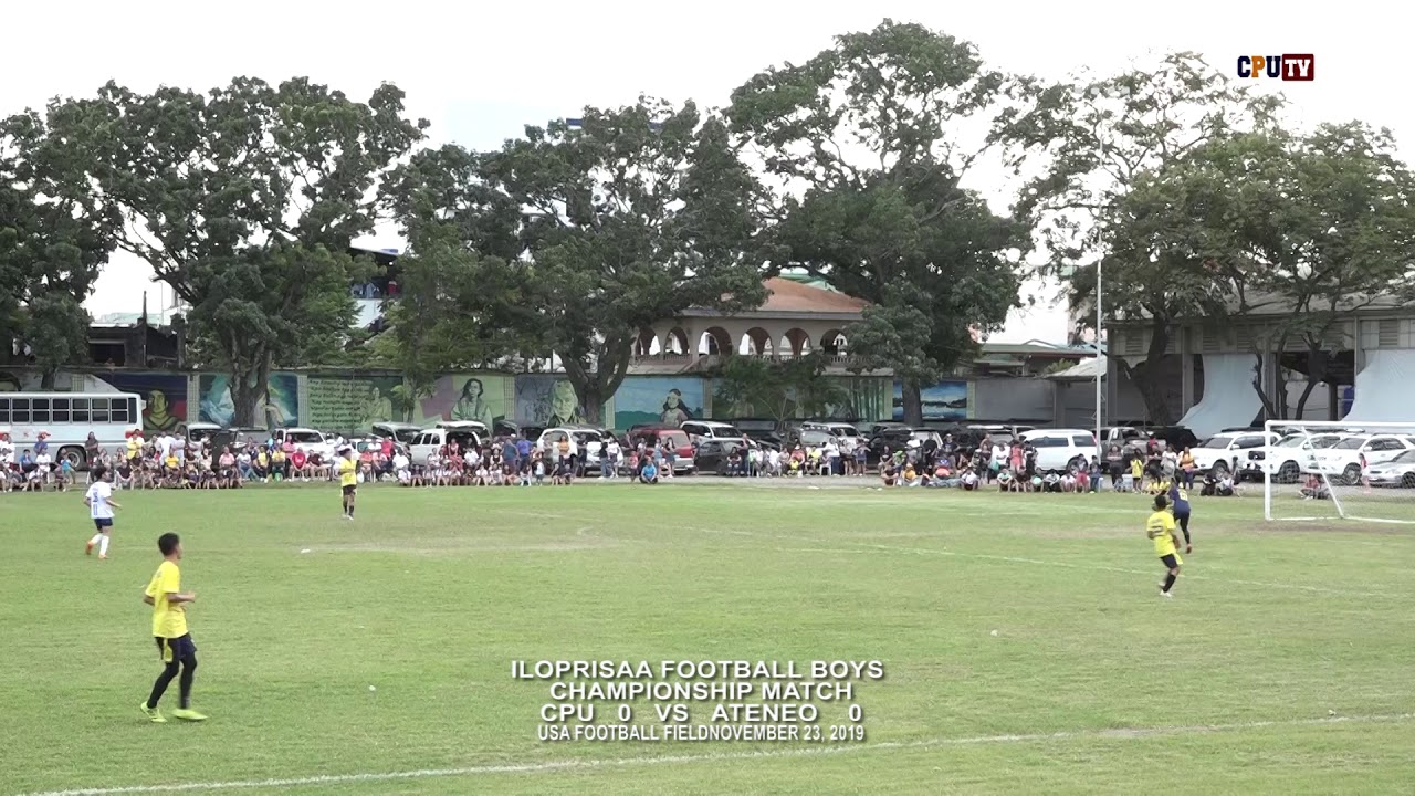 ILOPRISAA FOOTBALL CHAMPIONSHIP MATCH CPU VS ATENEO