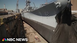 Americas Most Decorated Battleship The Uss New Jersey Gets A Facelift