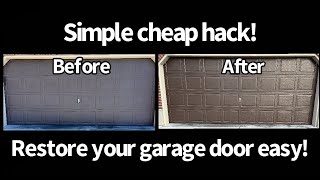 Restore your garage door with this one simple hack!! by ProblemFixD 475 views 2 months ago 2 minutes, 33 seconds