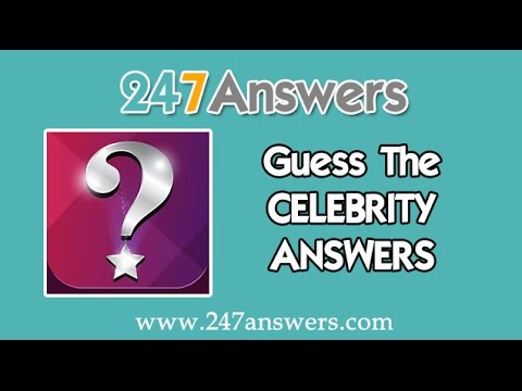 quiz guess answers celebrity