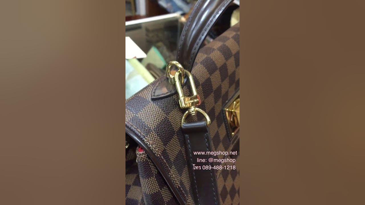 Wear and Tear* Louis Vuitton Damier Ebene Bergamo GM