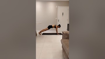 Remada unilateral em prancha