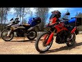 На мотоциклах в заброшенную деревню Racer Ranger 300