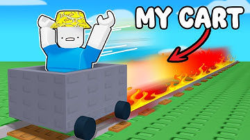 I built the MOST OP Cart in Roblox build a cart...