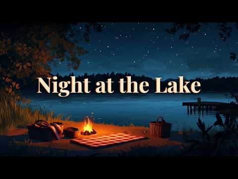 Night at the Lake 🌙 Cozy Lakeside LoFi Beats for Relaxing, Reading, Study & Slow Nights