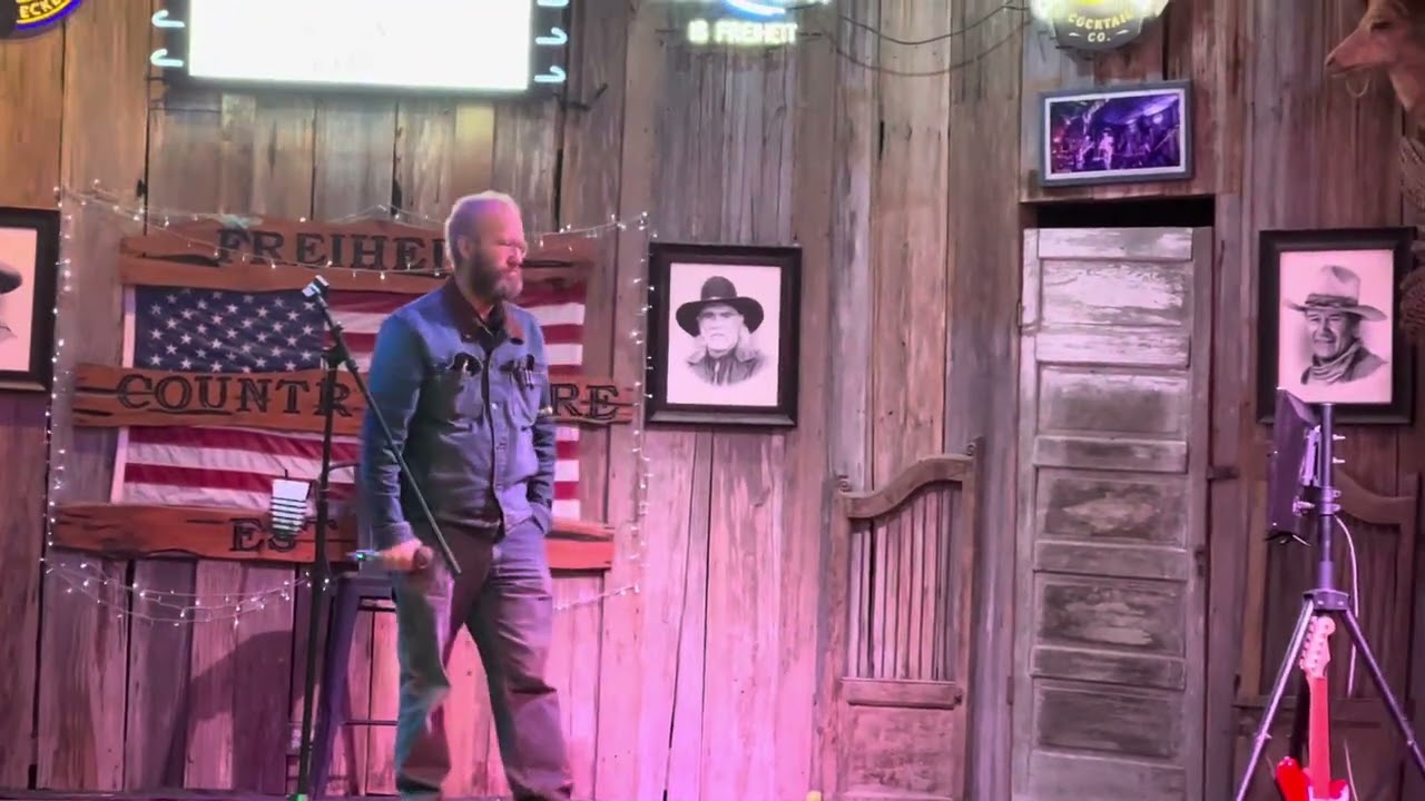 Faithfully (Journey) Karaoke at Freheit Village New Braunfels