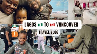 Travel Vlog: Moving from Nigeria 🇳🇬 to Canada 🇨🇦 with Airfrance