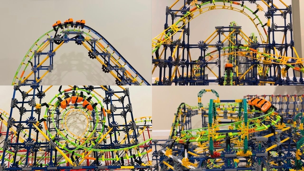 K'nex Roller Coaster Compilation 1