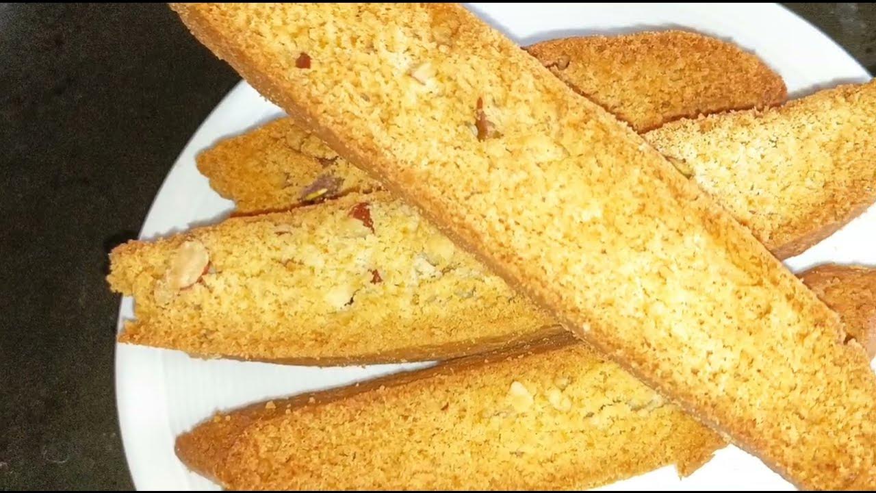 Rusk l Italian Biscotti l Dry fruits rusk YouTube