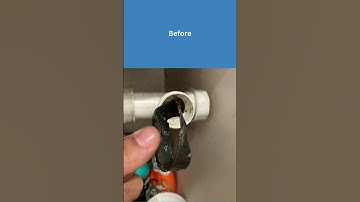 Small leak underneath the kitchen sink #handyman #diy #plumber #plumbing