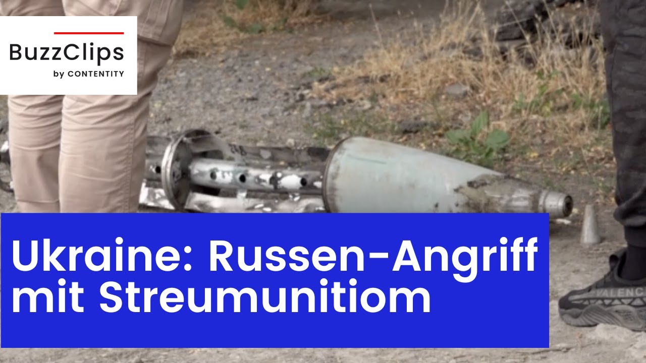 Ukraine: Russen-Angriff mit heimtückischer Streumunition