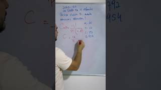 Questão de prova! Combinação, analise combinatoria. #matemática #dicas #enem #concurso