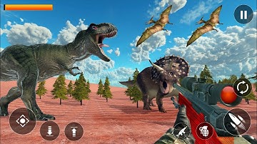 Dinosaur Hunter 2 Android ios Gameplay (by Joyo Gamez) Part - 01