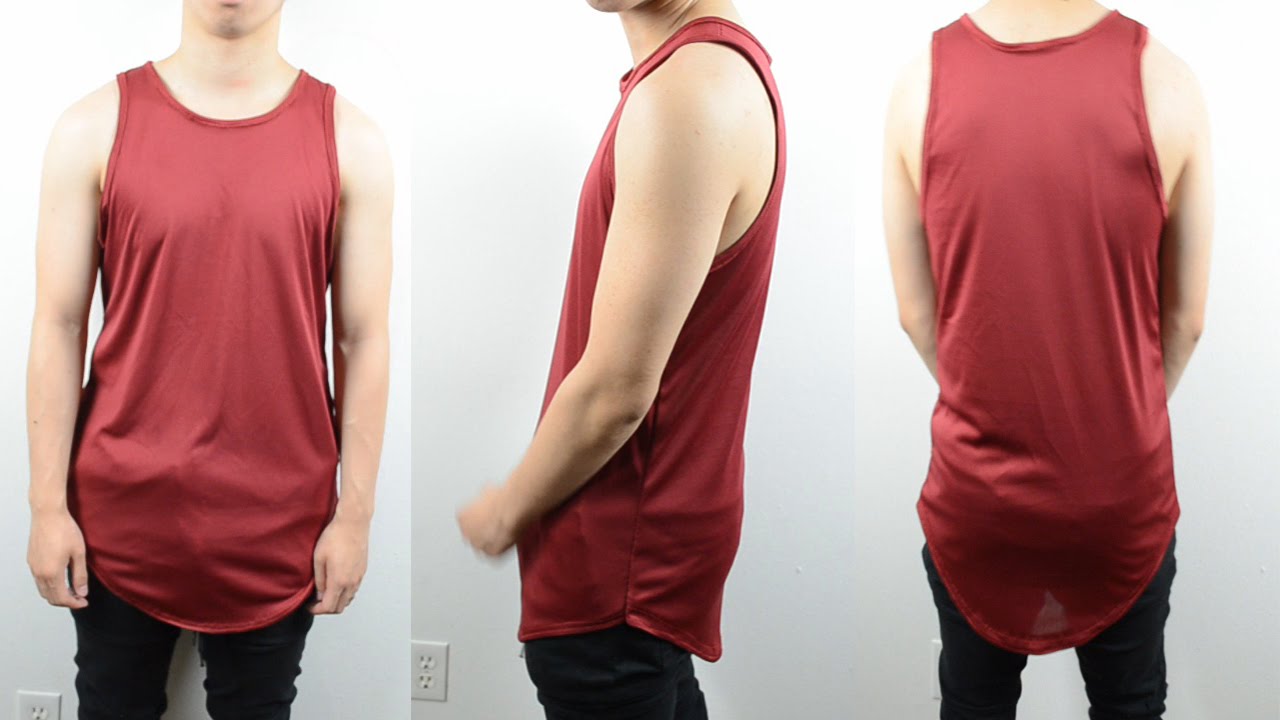 round hem tank top