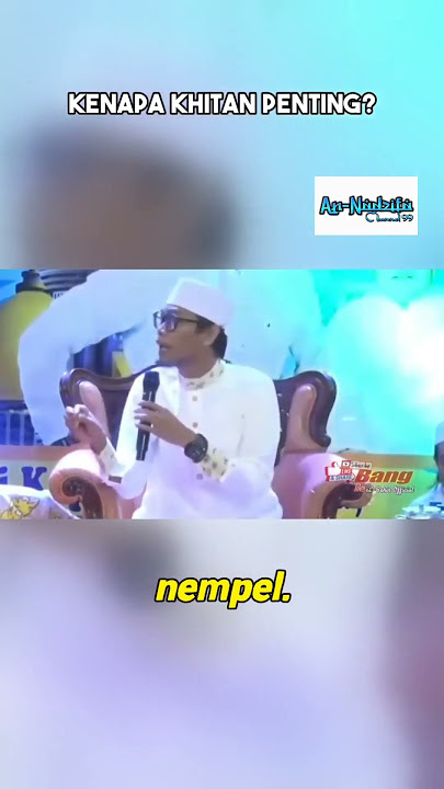 Ustadz Tile | Kenapa Khitan Penting
