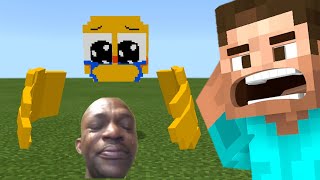 Cursed crying emoji Friday night funkin mod in Minecraft pocket edition screenshot 4