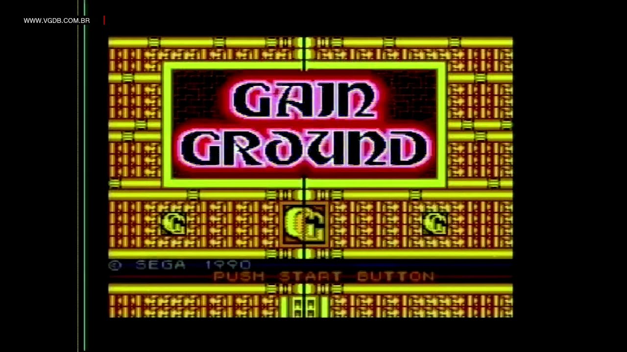 Jeu Sega Master System – GAIN GROUND, Arcade, 1983
