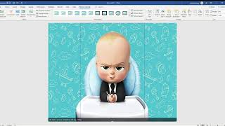HOW TO MAKE A SIMPLE CHIP BAG TEMPLATE IN MICROSOFT WORD