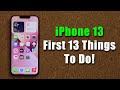 iPhone 13  - Change These 13 Settings ASAP