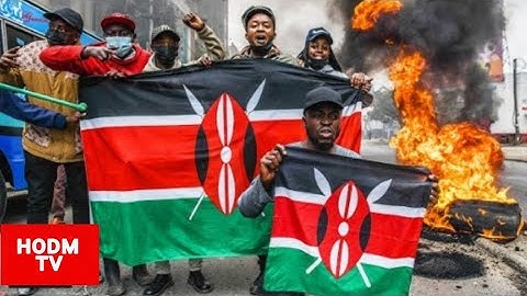 Tazama Maandamano Makubwa Nchini Kenya Muda Huu @hodmtv2564