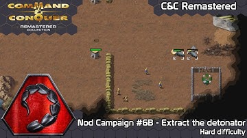 Command & Conquer Remastered - Nod mission #6B - Extract the detonator (Hard Diff, pre-patch)