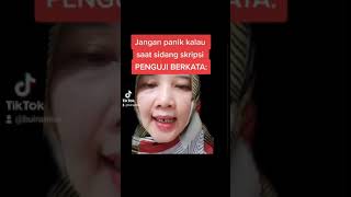 Mahasiswa biasanya sangat panik mendengar pernyataan penguji ini screenshot 4