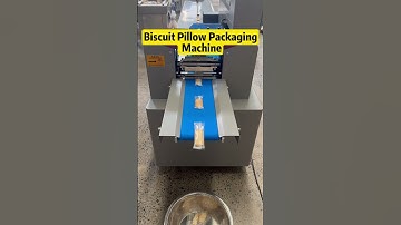 Auto Biscuit Pillow Packing Machine #pillowpackingmachine #biscuitpackingmachine #packingmachine