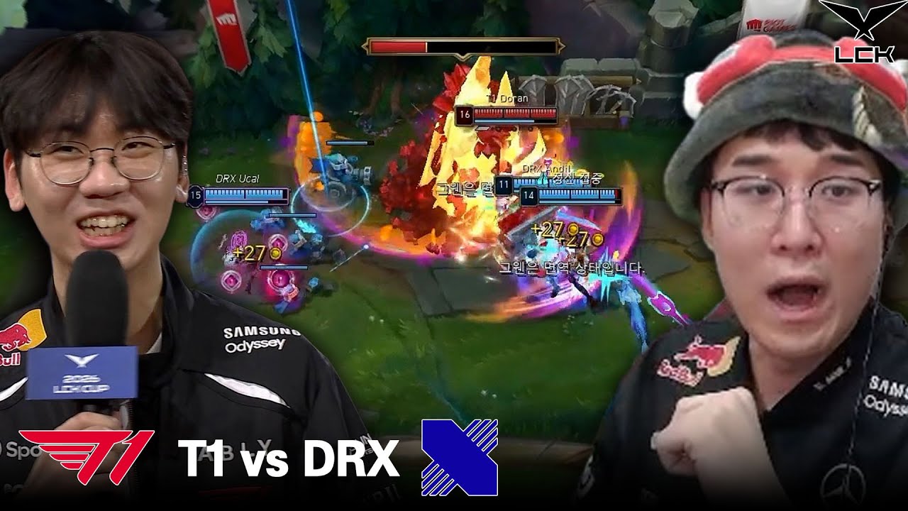 솔리드한 탑 그 자체, 도란 | T1 vs DRX | 2026 LCK CUP