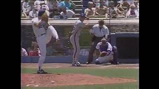 NYM@LAD: Tom Herr singles in the fourth inning (1991)