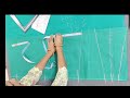 Kali palazzo/ kali lahanga me fabric ka measurement kase kre | panel cutting formula 