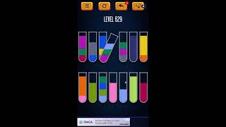 Water Sort Puzzle - Color Liquid Sorting Game Level 629 Solution