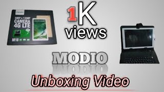 Modio Tablet. Unboxing Video. 2025