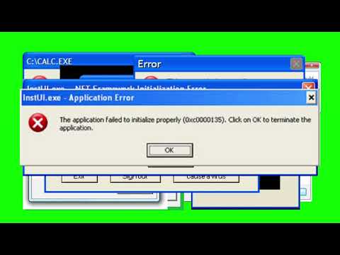 Windows xp error green screen meme but it's power infinity so everyone warning!