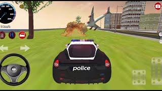 Real police car Dirving Simulator 3D - police potrolling Busy Street - Android Gameplay #2