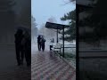 First snow of the year at Kyrgyzstan