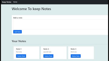 Keep Notes In JavaScript With Source Code| Source Code & Projects