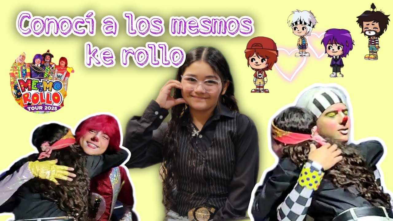 Conociendo a los MESMO ROLLO TOUR!!! Mi reacción y experiencia.