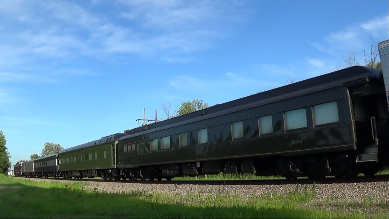 Five Private Cars on Westbound Amtrak YouTube
