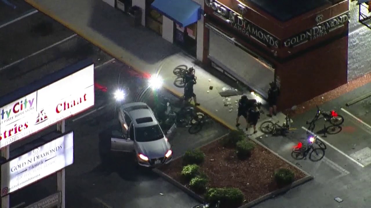 Saturday Protests Lead To Looting Rioting In Tampa Youtube