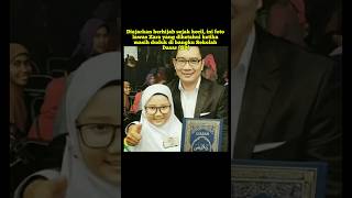 Potret Masa Kecil Zara Anak Ridwan Kamil Yang Lepas Hijab