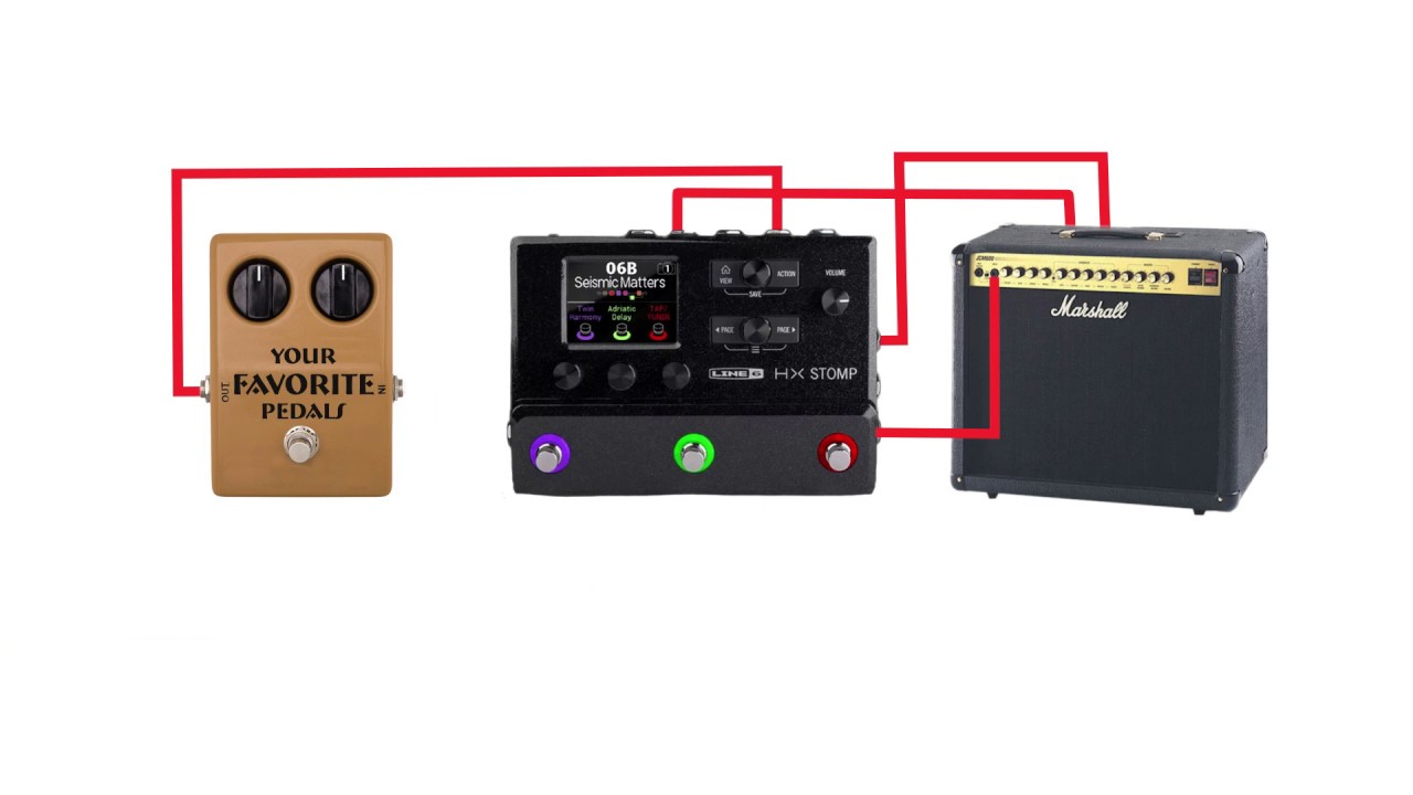 Line 6 Tips -HX Stomp New Cabling Method