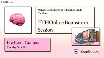 ETHOnline 🧠  Brainstorm Session