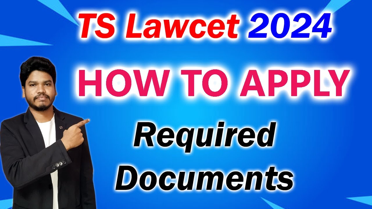 How To Apply TS Lawcet 2024 YouTube How To Apply TS Lawcet 2024 YouTube