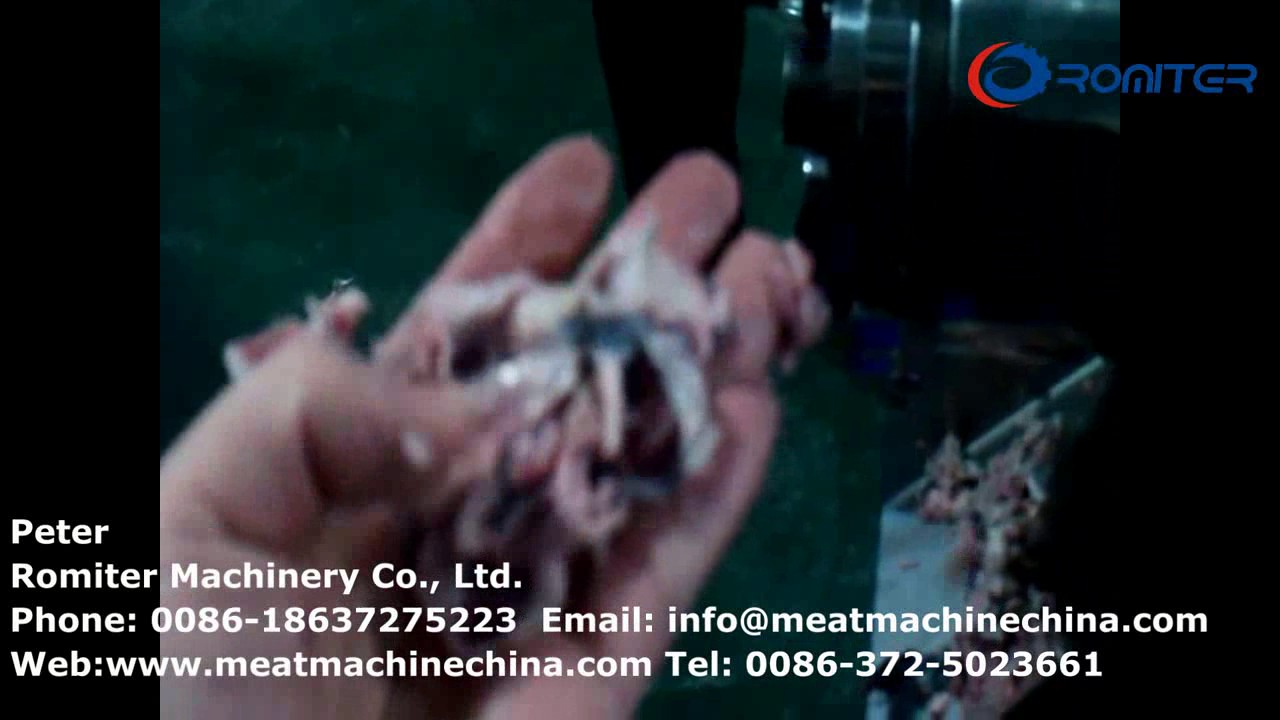 Carp Fish Meat and Bone Separating Machine for Sale