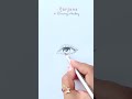 Eye easy drawing tutorial for beginners  step by step   creative art satisfying shorts