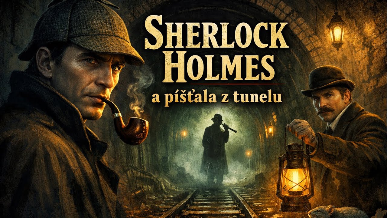 Sherlock Holmes - Píšťala z Tunelu | (detektivka)