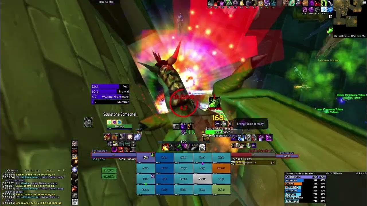 Shade of Eranikus Warlock tank pov. Wow SoD Sunken Temple YouTube